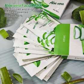 Moisturizing Herb Aloe Facial Mask (Option: 10pcs Per Box)